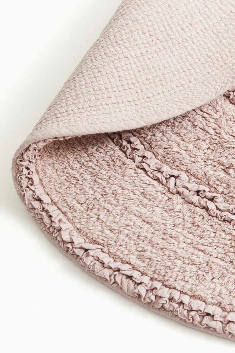 اتش اند ام Round cotton bath mat