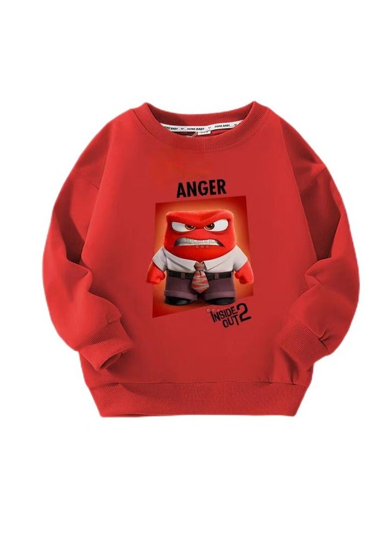 Inside Out 2 Hoodie Unisex Shirt Hooded Sweater long Sleeve Stylish for Kids Children Boy Girls - Image 1