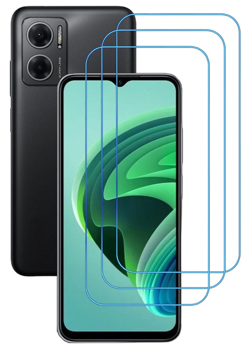 ACLIX 3 Pieces Antistatic ESD Dustproof Premium Quality High Definition Clear Tempered Glass Screen Protector Designed For Xiaomi Redmi Note 11E - Image 1