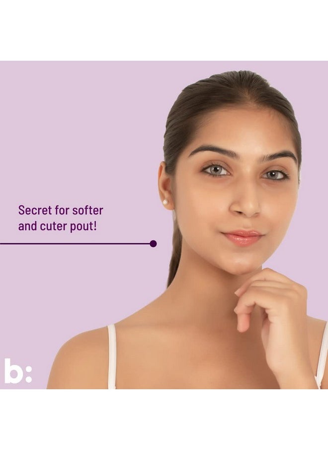 Biocule Plump Lip Serum For Lip Plumping Glow & Hydration ; With Hyaluronic Acid Vitamin C & Vitamin E From Rosehip & Avocado ; Lip Oil Rollon For Men & Women ; 100% Natural 10Ml  - Image 5