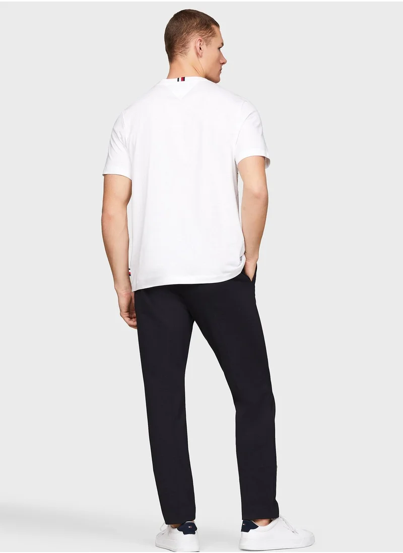 TOMMY HILFIGER Striped Crew Neck T-Shirt