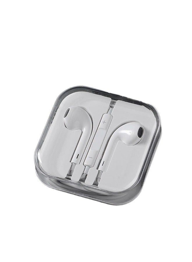 Wired In-Ear Headphones with Microphone – 3.5mm Jack Earbuds for Sports, Gaming & Mobile Use | Built-in Mic & In-line Controls - Image 1