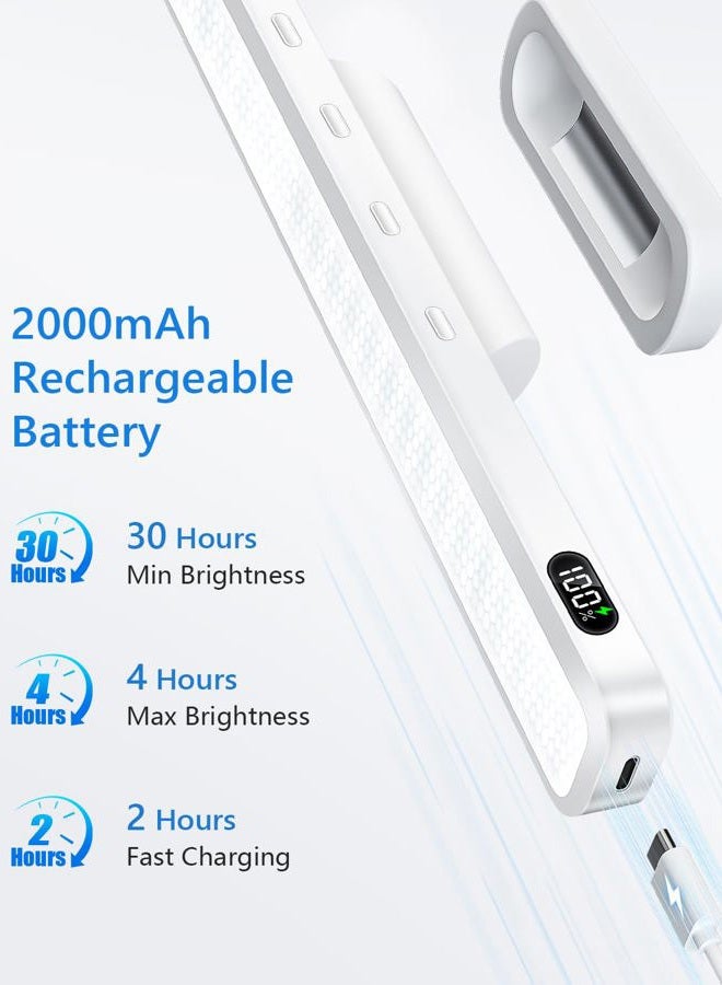 WILLED 3 W LED Under-Unit Light Kitchen with Remote Control, Rechargeable Make-Up Light for Mirror, 3 Colour Temperatures, Under-Unit Light Kitchen for Cupboard, Wardrobe, Bathroom and Desk - Image 3