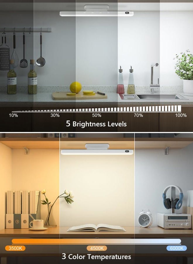 WILLED 3 W LED Under-Unit Light Kitchen with Remote Control, Rechargeable Make-Up Light for Mirror, 3 Colour Temperatures, Under-Unit Light Kitchen for Cupboard, Wardrobe, Bathroom and Desk - Image 4