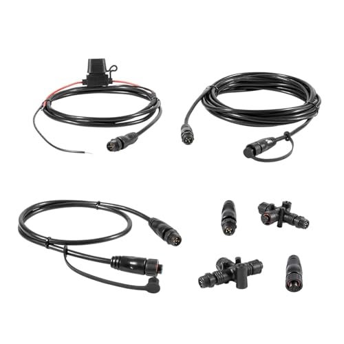 YMT Replace 124-69 NMEA Network Starter Kit,for NMEA 2000 Node Terminators,Connection with T Connector,Compatible with Lowrance N2K-Exp-Rd-2 Network Starter Kit - Image 1