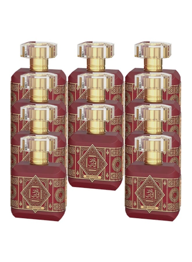Al Fares 11 Pieces Oud Al Fares Red Intense Perfume For Women 100ml EDP - Image 1