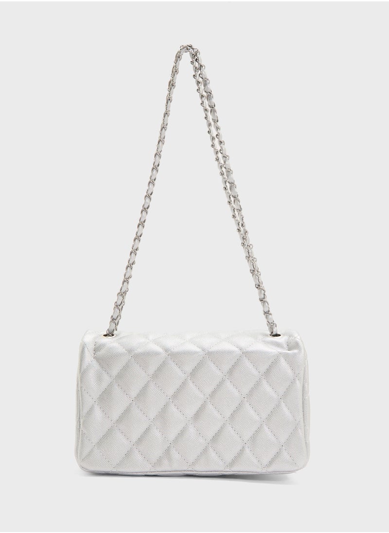ELLA Classic Quilted Crossbody Bag  - Image 2