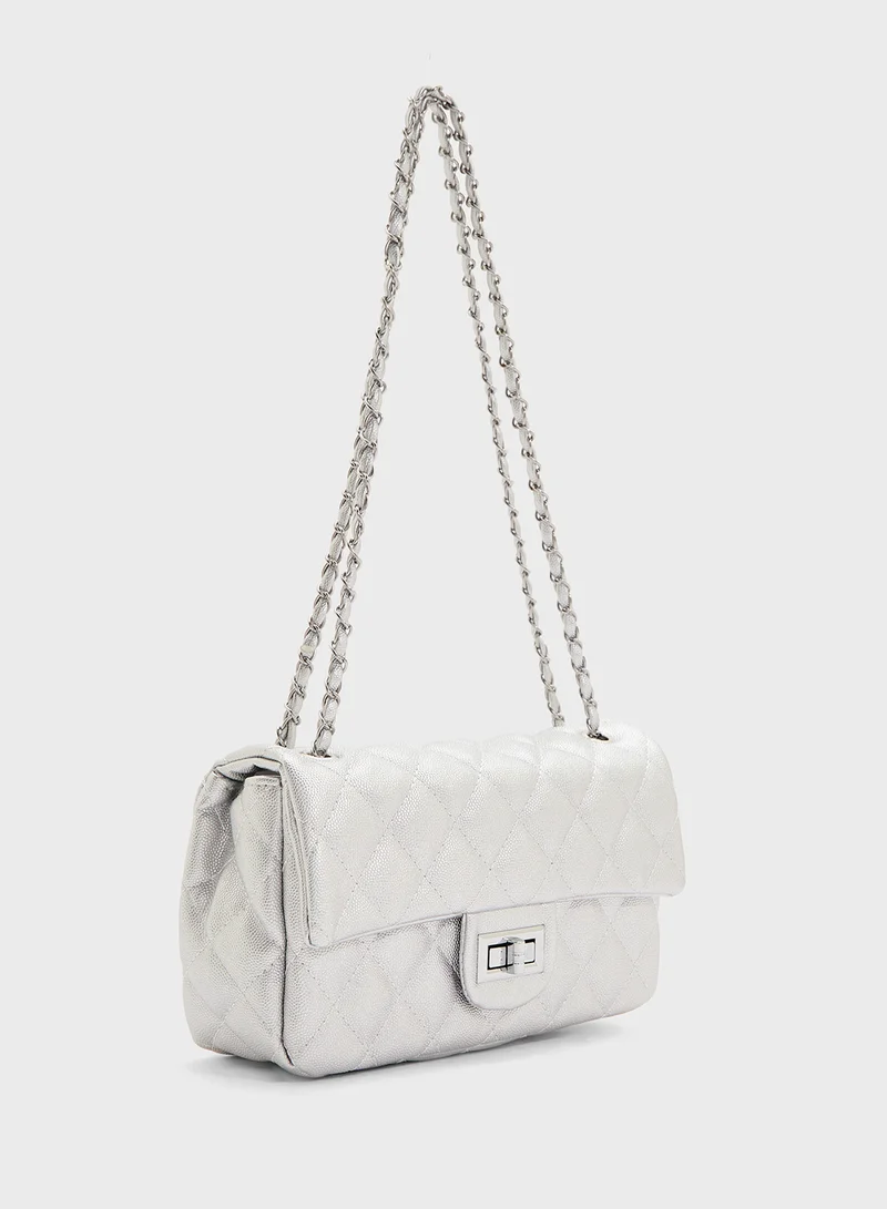 ELLA Classic Quilted Crossbody Bag