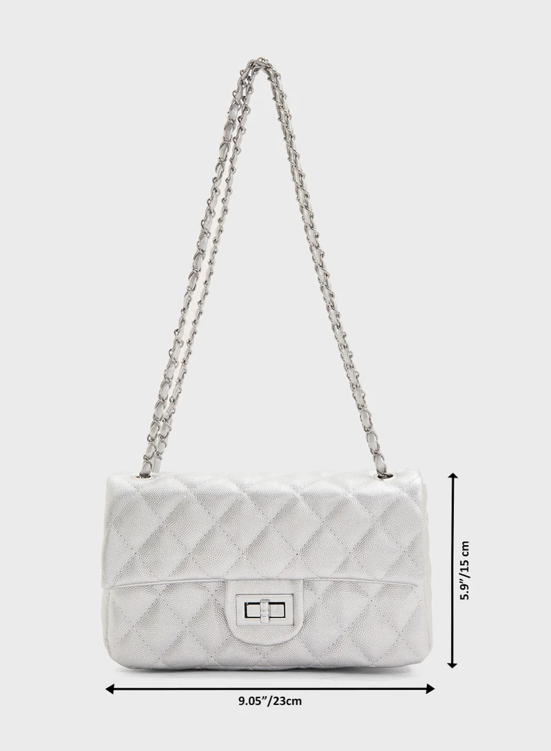 ELLA Classic Quilted Crossbody Bag