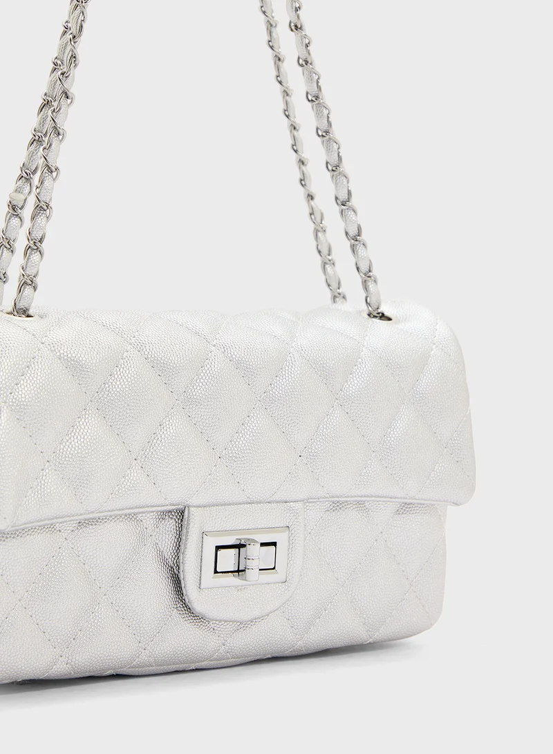 ELLA Classic Quilted Crossbody Bag