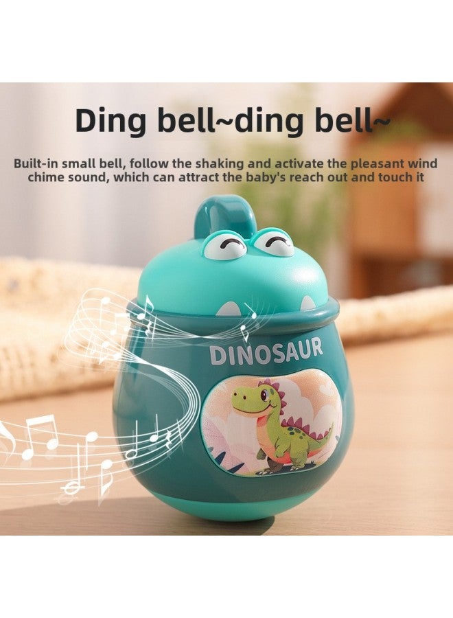 لعبة أطفال على شكل بهلوان على شكل ديناصور للأطفال من عمر سنة إلى 7-8 سنوات من عمر سنة واحدة إلى 7-8 سنوات من عمر 3-6-9 أشهر من عمر 0 ​​فما فوق، اللون: كوب ديناصور - Image 4