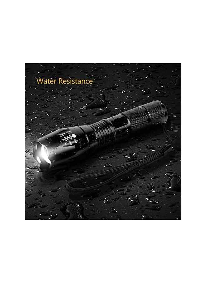 PROMASS 2 Pack Flashlights Torch, 5 Modes High Lumens Led Waterproof Handheld Flashlight for Camping Biking Hiking Outdoor Home Emergency  - Image 2