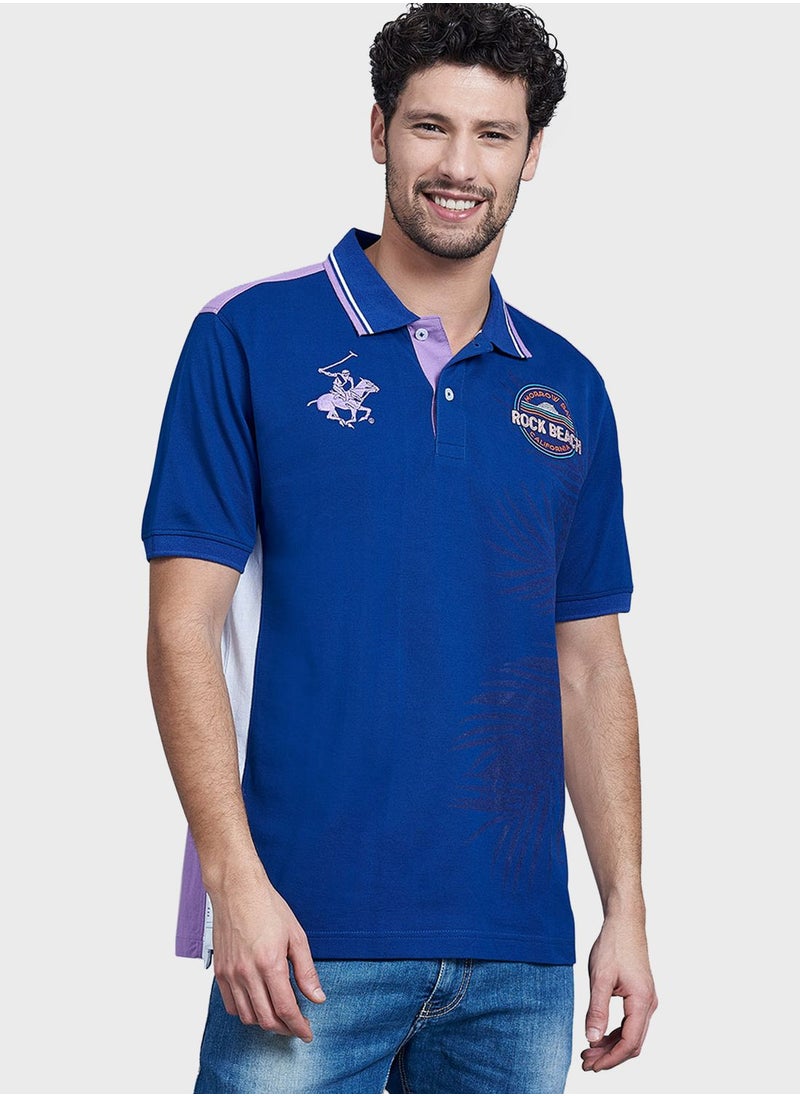 bhpoloclub - Embroidered Logo Polo - Image 1