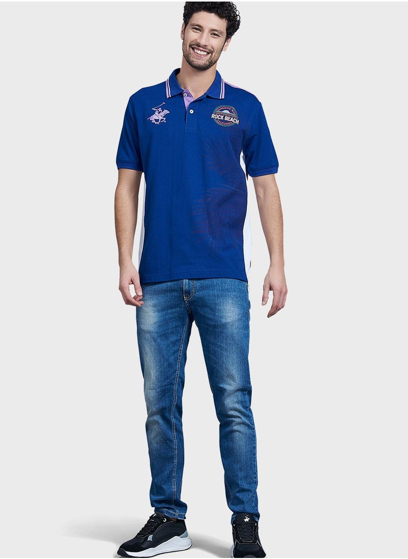 bhpoloclub - Embroidered Logo Polo - Image 1