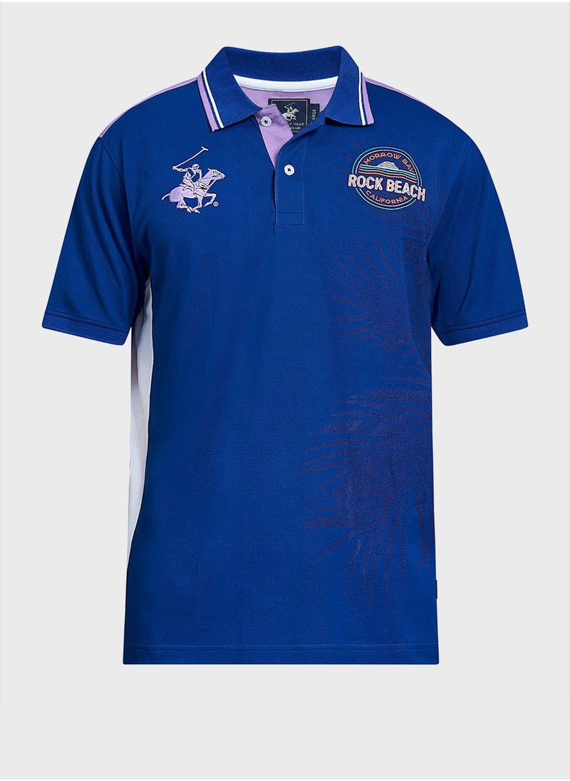 bhpoloclub - Embroidered Logo Polo - Image 1