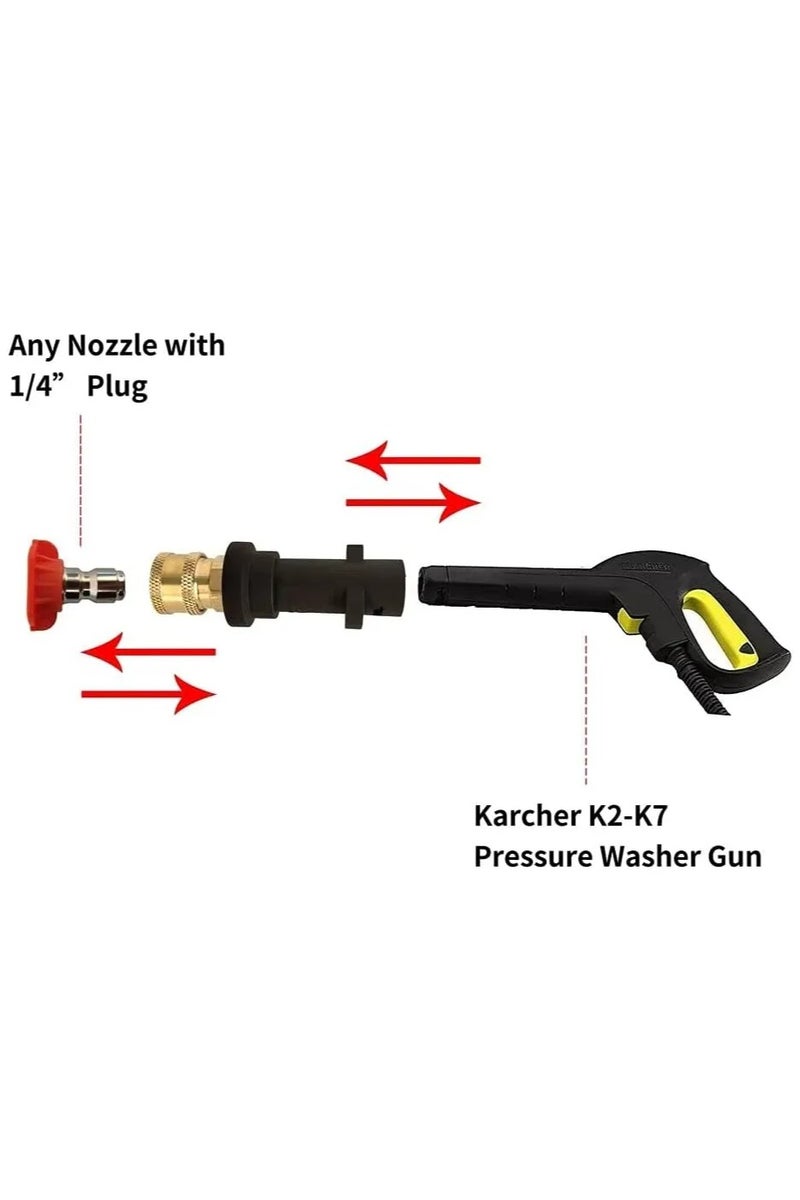 Pressure Washer Gun Adapter for Karcher K2-K7 - Image 5