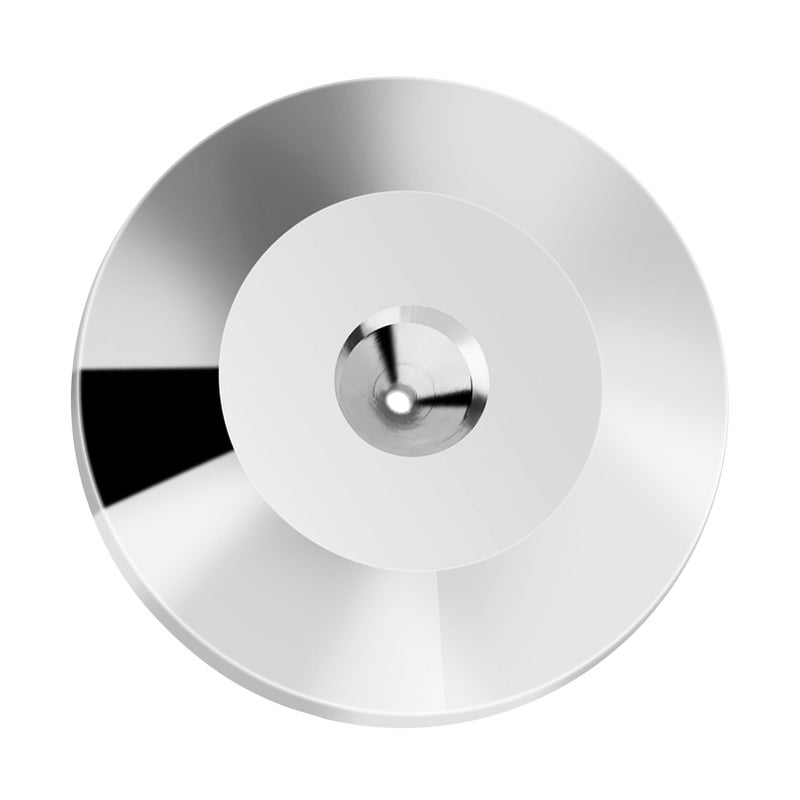8 Pcs 25 x 4mm Universal Copper Speaker Shock Base Pad Isolation Feet Mat Floor Disc Silver - Image 3