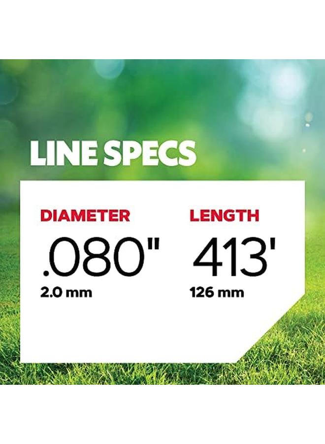 Oregon 21 380 Gatorline 1 Pound Coil Of .080 Inch By 413 Foot Round String Trimmer Line Green - Image 2