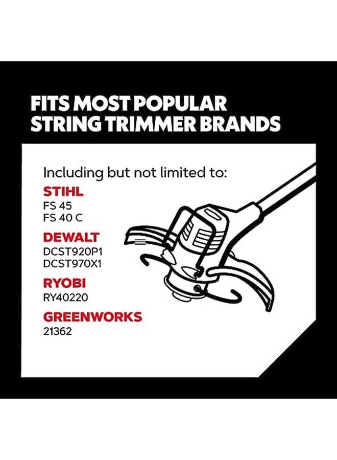 Oregon 21 380 Gatorline 1 Pound Coil Of .080 Inch By 413 Foot Round String Trimmer Line Green - Image 4