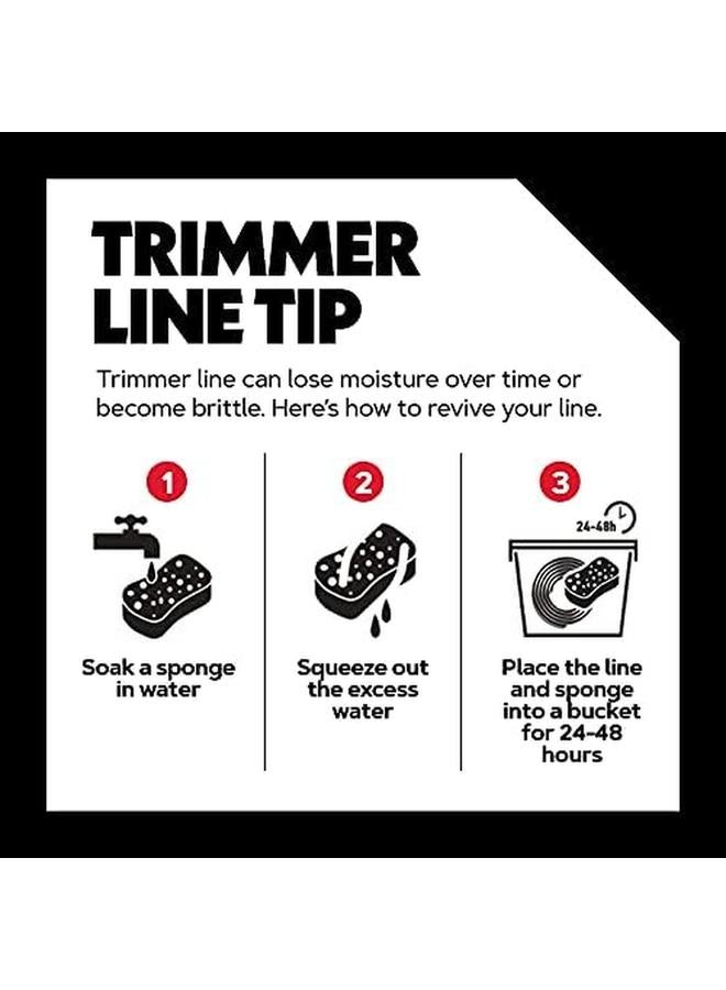 Oregon 21 380 Gatorline 1 Pound Coil Of .080 Inch By 413 Foot Round String Trimmer Line Green - Image 3