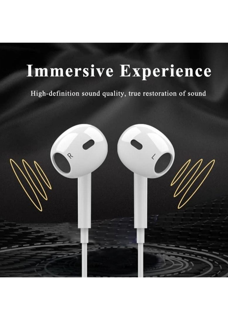 ELTRAZONE - Apple Earbuds Headphones with Lightning Connector【Apple MFi Certified】 Wired in-Ear Stereo Noise Canceling Isolating Earphone for iPhone 13/12/11/SE/X/XR/XS/8/7 (Built-in Microphone&Volume Control) - Image 1
