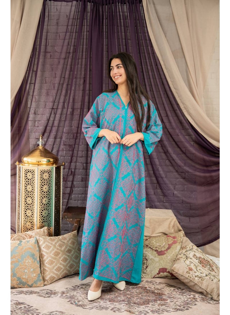 Brides Luxurious Egyptian cotton galabiya with an elegant and sophisticated design