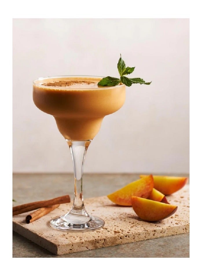 LAV طقم كؤوس مارجريتا ميسكت من 3 قطع – 300 مل – كؤوس شفافة للكوكتيلات والحلويات والعرض الأنيق - Image 2