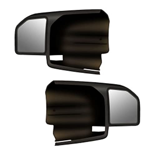CIPA 11550 Custom Towing Mirror Set for Ford 15-Current, Black - Image 1