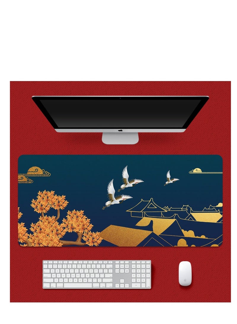 Y&D Large Mouse Pad Extended Gaming Mouse Pad Non-Slip Rubber Base Mouse pad Office Desk Mat Smooth Cloth Surface Keyboard Mouse Pads for Computers 800 X300 X 3mm  - Image 1
