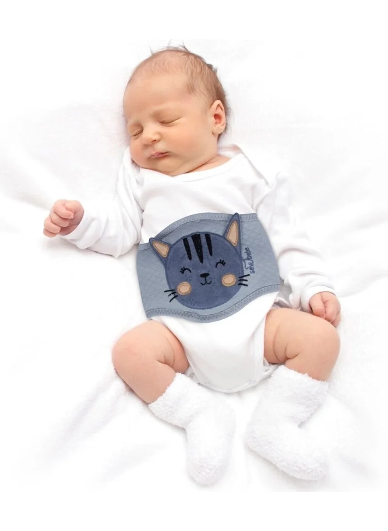 Sevi Bebe Cherry Core Booties + Cherry Core Baby Waist Band Set