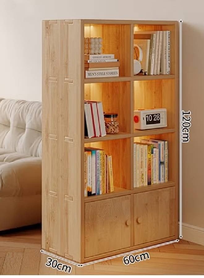 NKX Multi-Layer Storage Bookshelf Rack Stylish Living Room Home Storage & Display Cabinet  - Image 2