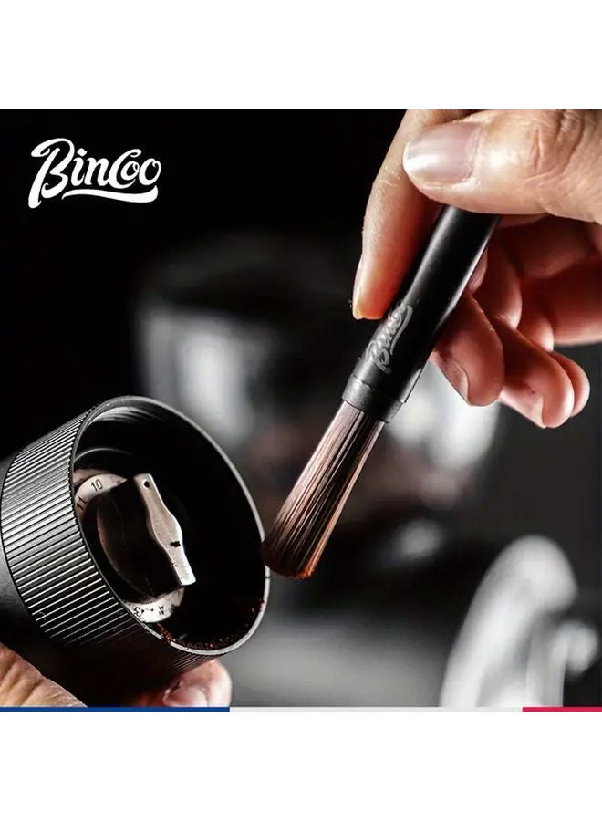 Premium Espresso Machine Cleaning Brush Ergonomic Handle Durable Plastic Soft Bristles - Image 2