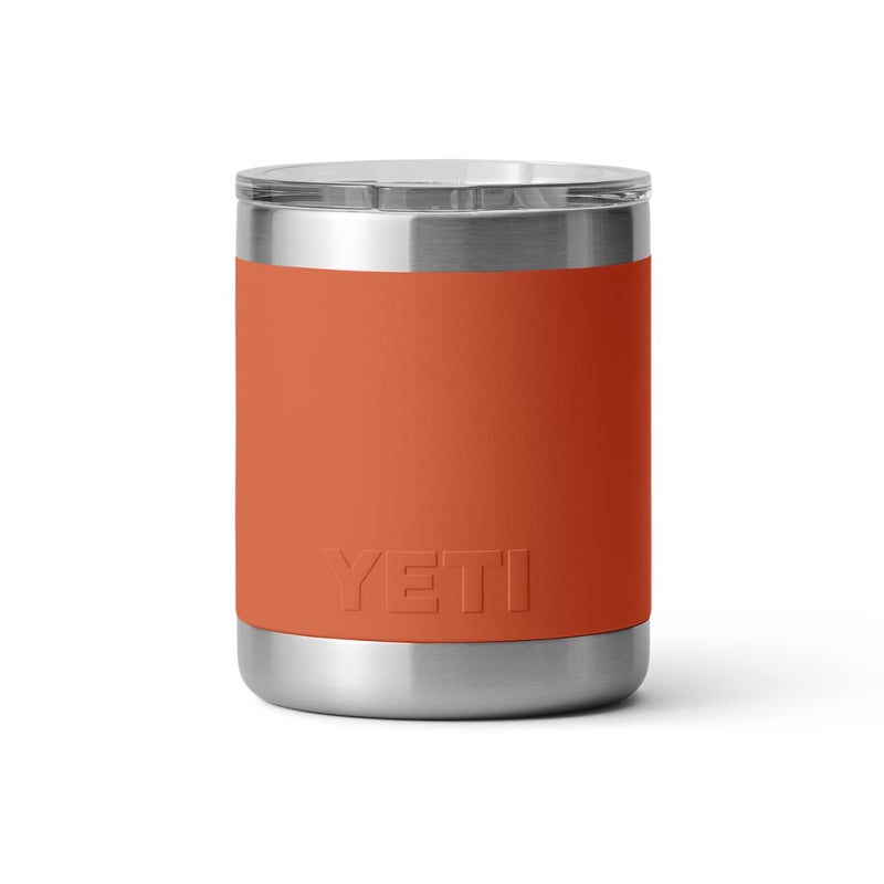 YETI YETI Stainless Steel Rambler Drinking_Cup Lowball, Vacuum Insulated, with MagSlider Lid, 10 Ounces, Desert Clay  - Image 5