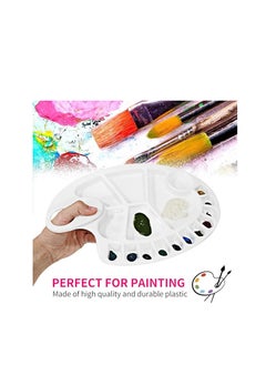 PARTNER Large Art Painting Palette Plastic Tray 17 wells  - Image 4