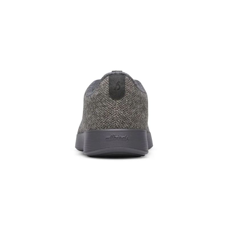Allbirds Men's Runner NZ Tweed - Dark Grey (Stormy Grey Sole)