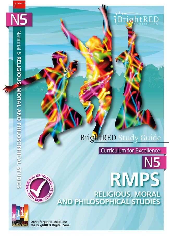 BrightRED Study Guide National 5 RMPS (Religious, Moral and Philosophical Studies)  - Image 1