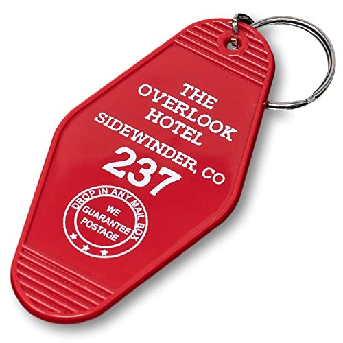 Chillkat Vintage Hotel Motel Keychain (Red Overlook Hotel) - Image 1