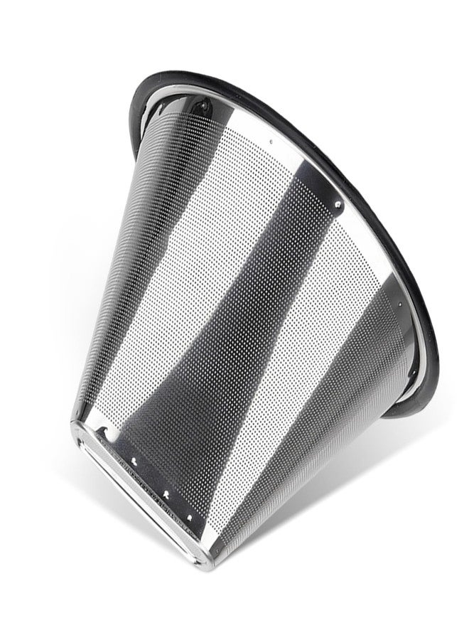 GreeSuit Reusable Coffee Filter Compatible with Technivorm Moccamaster KBGV KBT 79112 53923 59691 etc, Durable Stainless Steel Metal Filter - Image 1