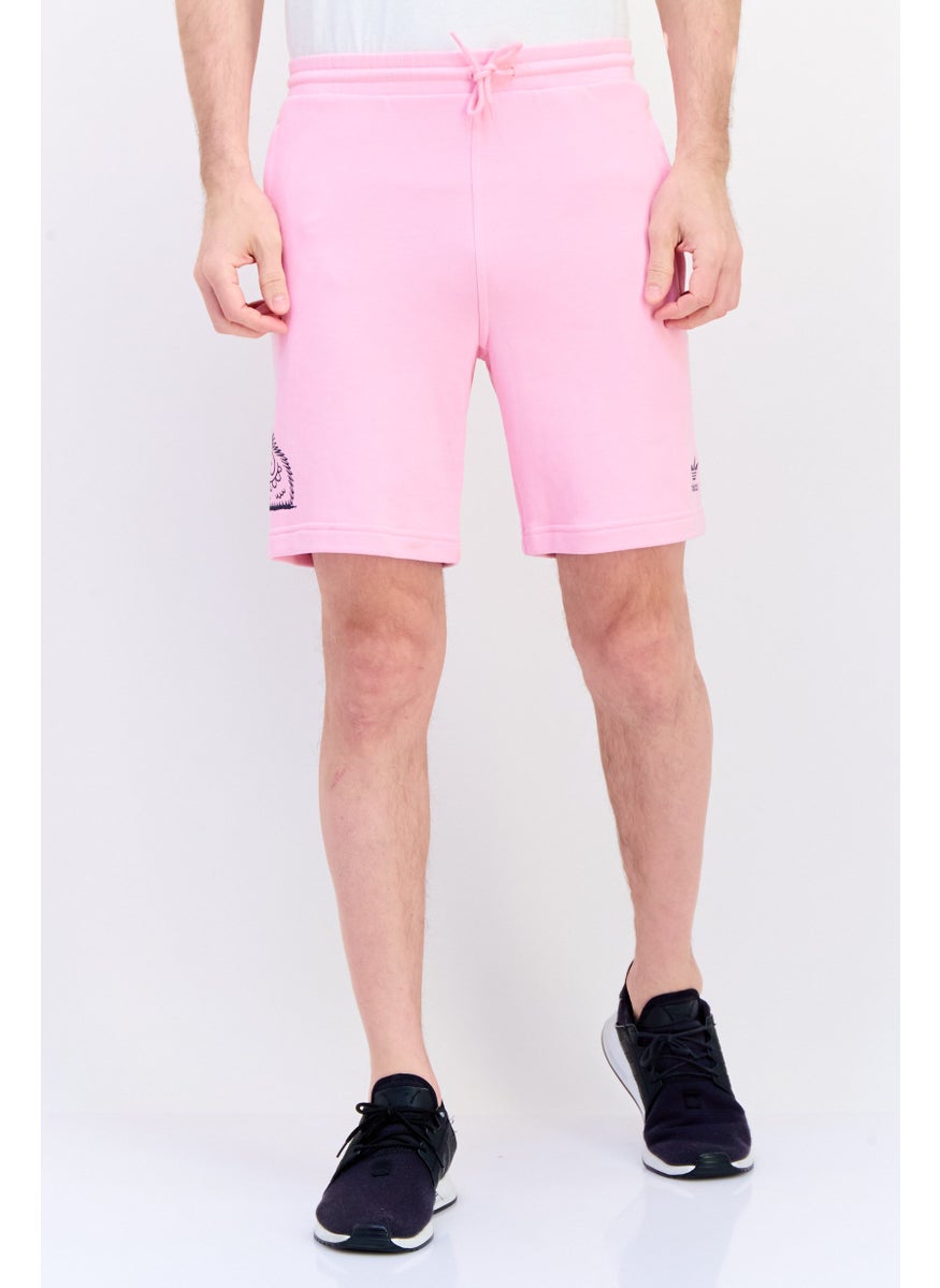 adidas Originals Men Sportswear Fit Training Shorts, Pink  - Image 1