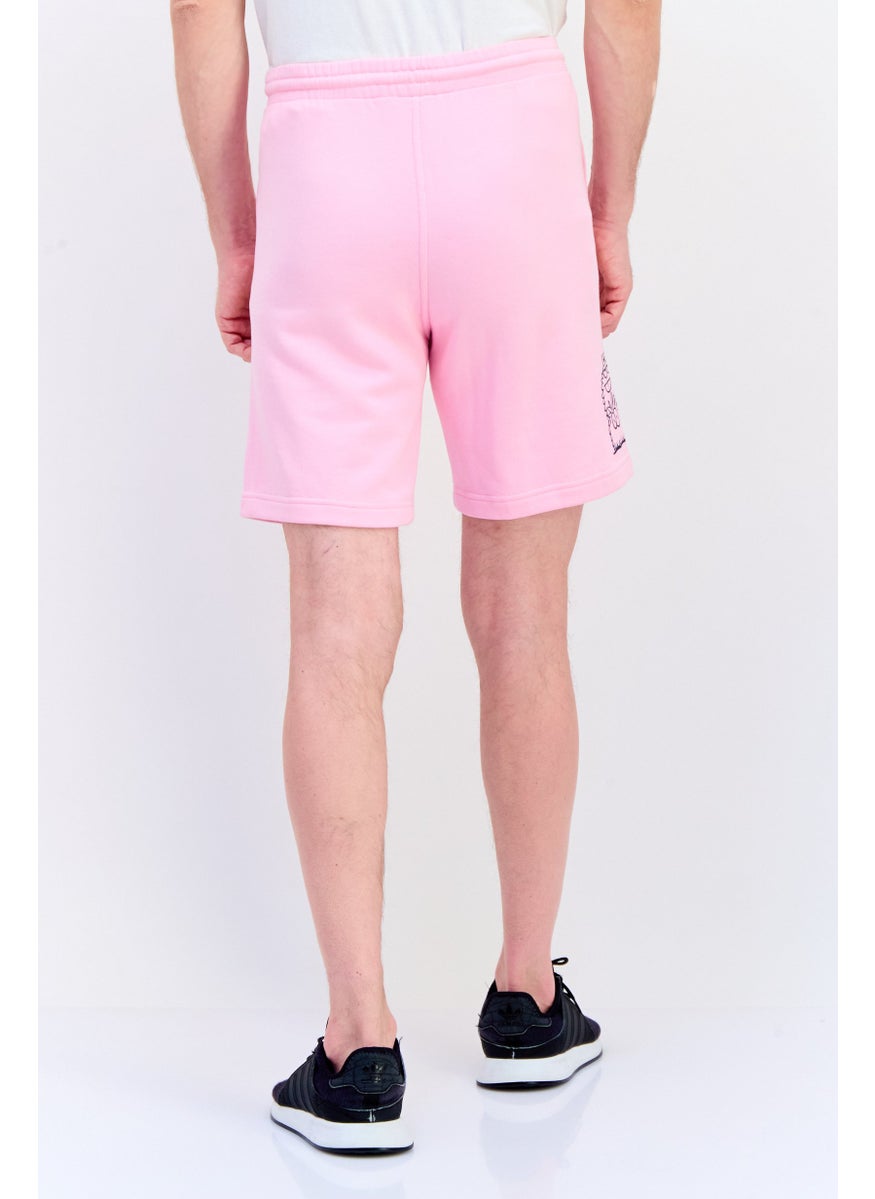 adidas Originals Men Sportswear Fit Training Shorts, Pink  - Image 3