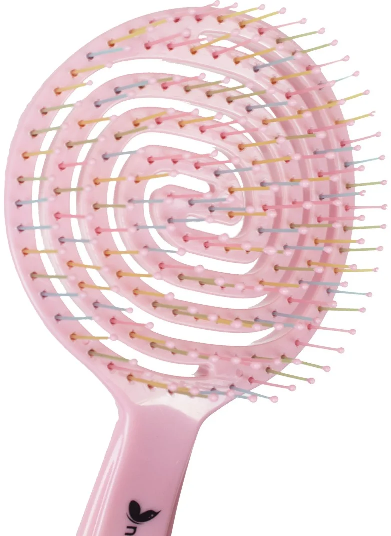 ناسكيتا 3D Flexi Control Lightening-Combing Hair Brush Pink -40