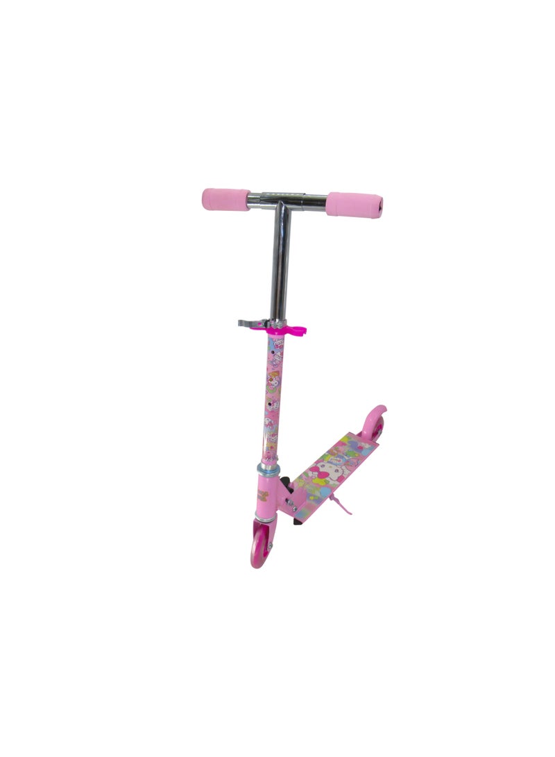 Hello Kitty 2-Wheel Scooter – Pink – Kids Kick Scooter – Lightweight & Easy Ride – Fun Outdoor Scooter for Children - Image 5