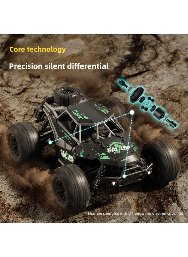 1:16 Remote Control High-speed Car Off-road Vehicle Four-wheel Drive Big Foot Climbing Car Boy Toy Remote Control Car RC Wholesale-Color:HW8808 Black-Proportion:English Instruction - Image 5