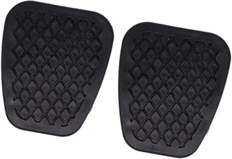 Wivplex Rubber Brake and Clutch Pedal Pad Covers - Image 1