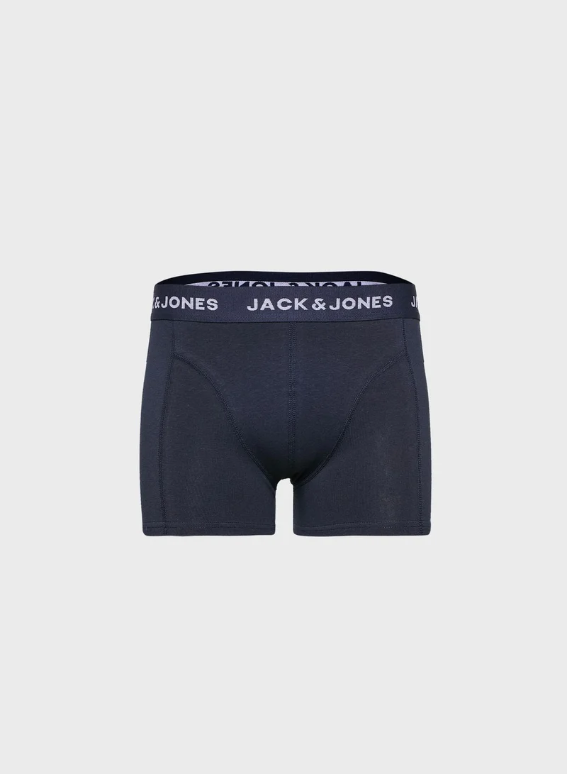 JACK & JONES 5 Pack Assorted Trunks