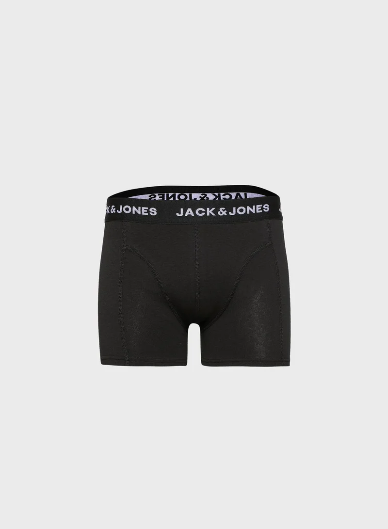 JACK & JONES 5 Pack Assorted Trunks