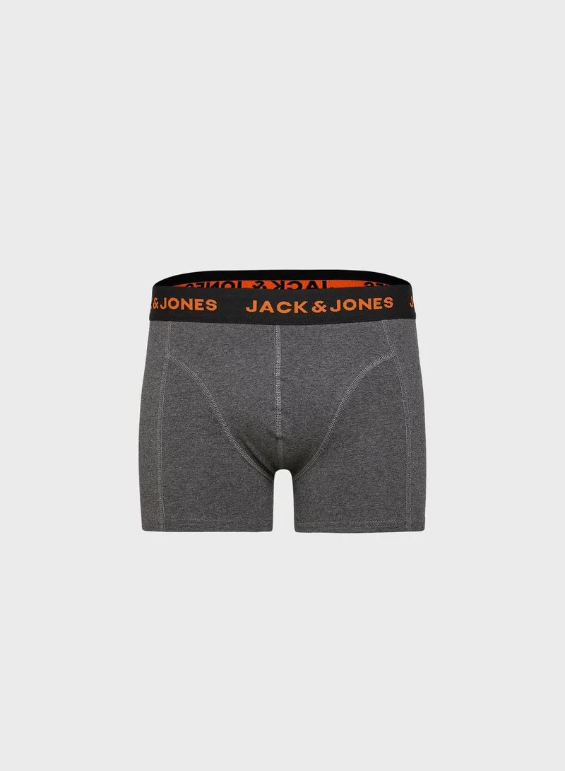 JACK & JONES 5 Pack Assorted Trunks