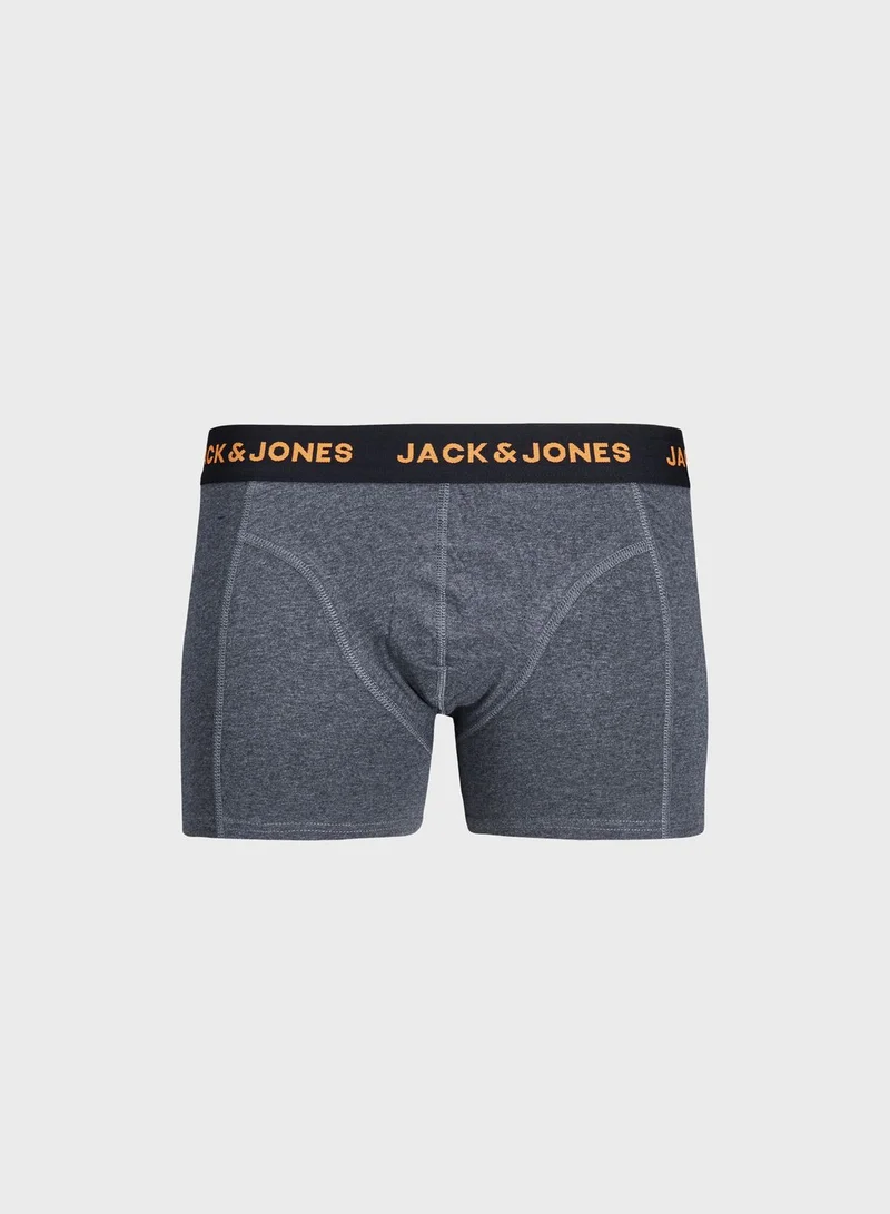 JACK & JONES 5 Pack Assorted Trunks
