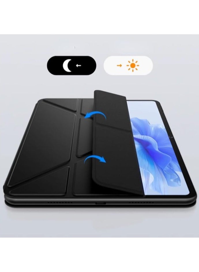 General Case Compatible with Huawei MatePad 11.5''S 2024,Smart Magnetic Flip Stand Soft TPU Back Cover With Pencil Holder & Auto Sleep Wake for MatePad 11.5 S  - Image 3