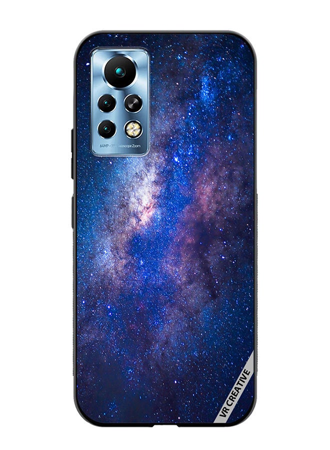 VR CREATIVE Protective Case Cover For Infinix Note 11 Pro Galaxy Design Multicolour - Image 1